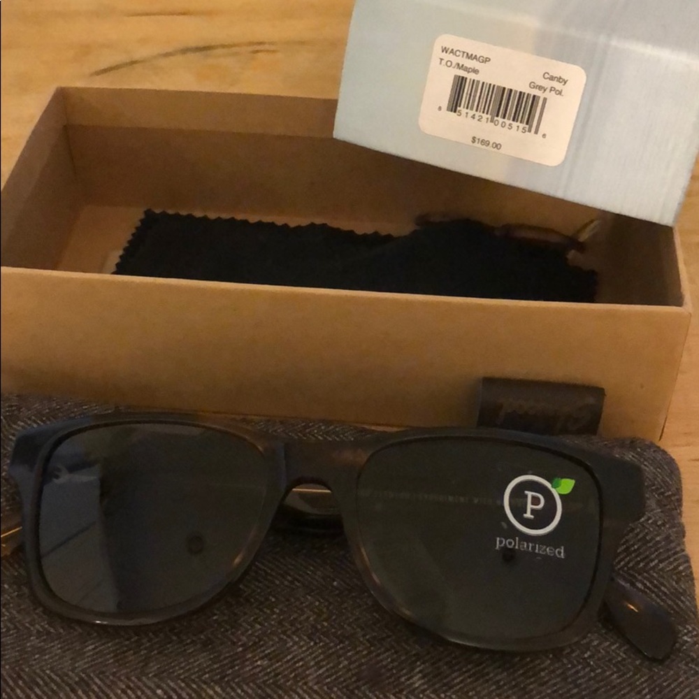 Handmade Shwood Polarized Sunglasses- unisex! New!
